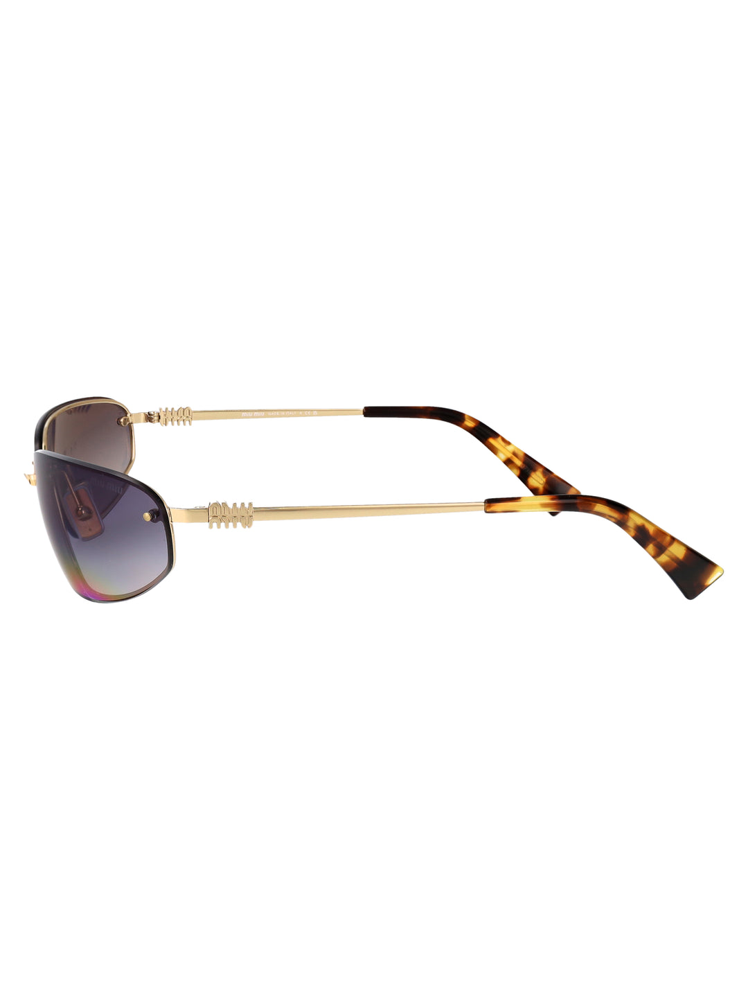 Miu Miu SUNGLASSES - Gold | 1d2191a155400329d54a6ebca86dedd1228fc3a0