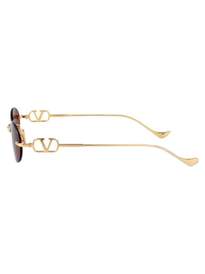 Valentino Garavani SUNGLASSES - Gold | b98b23c800b82b2f5f3d1312e84af027f0a24468