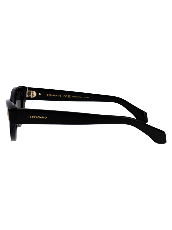 Salvatore Ferragamo SUNGLASSES - Black | 991dbe69e94d2f9467c2060aeec677acf624e184