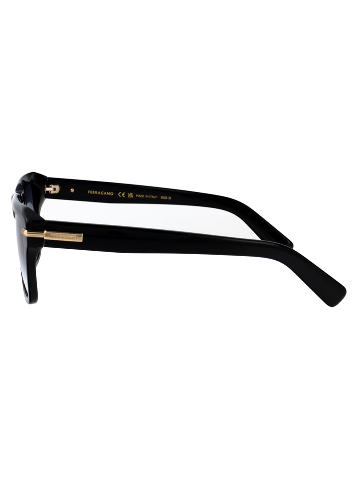 Salvatore Ferragamo SUNGLASSES - Black | ae61ce44b63b45ca83690116b695e6d701be132b