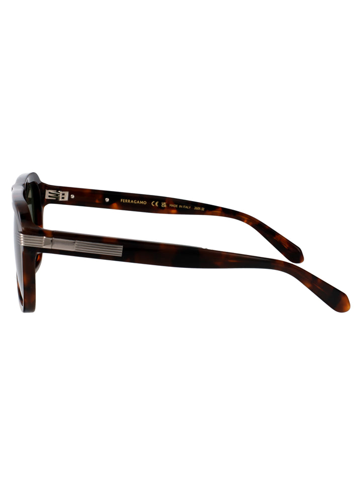 Salvatore Ferragamo SUNGLASSES - Brown | ae27c59a9435bbe5547515395d3a9ef3093f5296