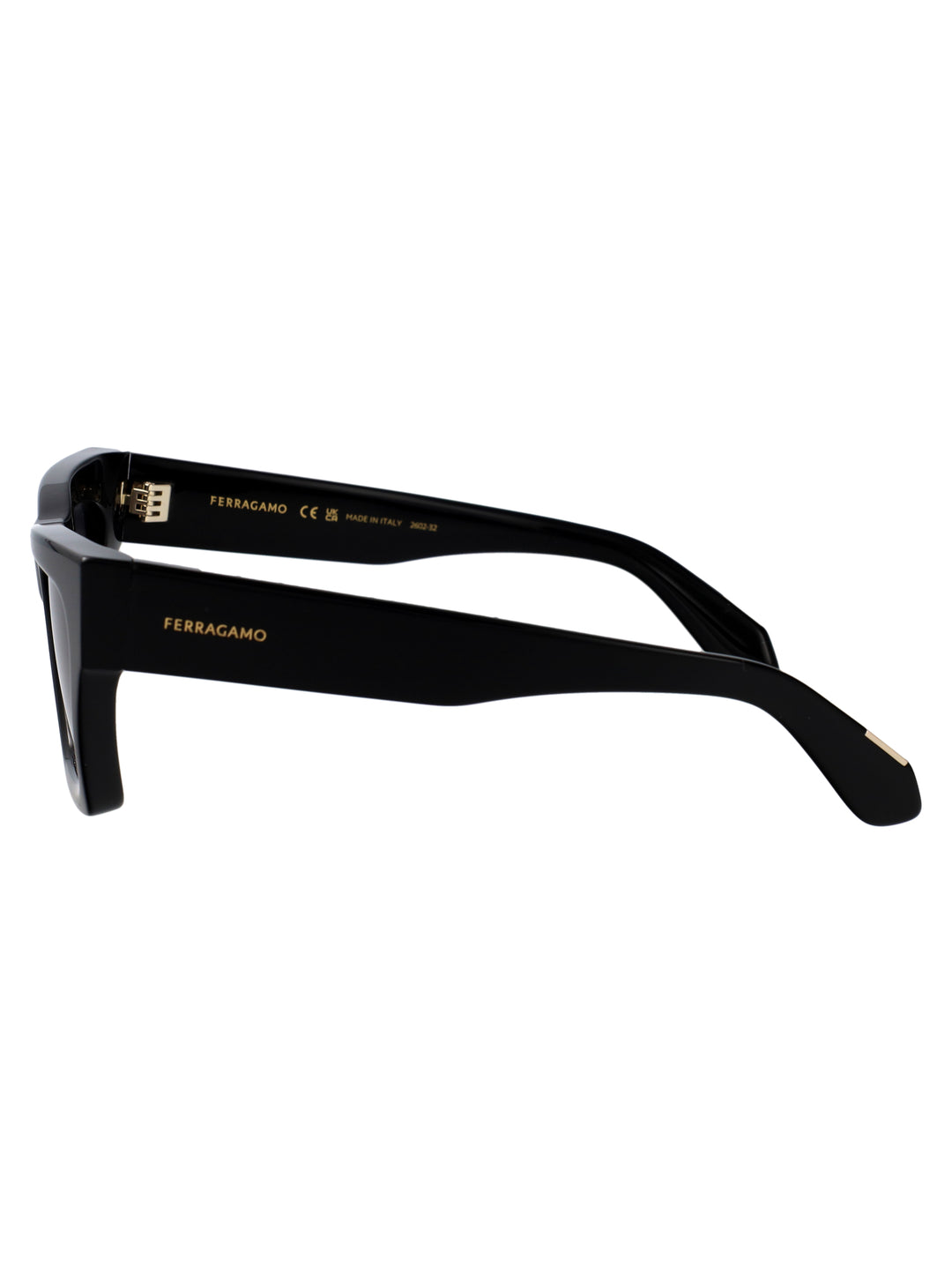 Salvatore Ferragamo SUNGLASSES - Black | 5f62de0a913a181b170863f080984000e6e7b800