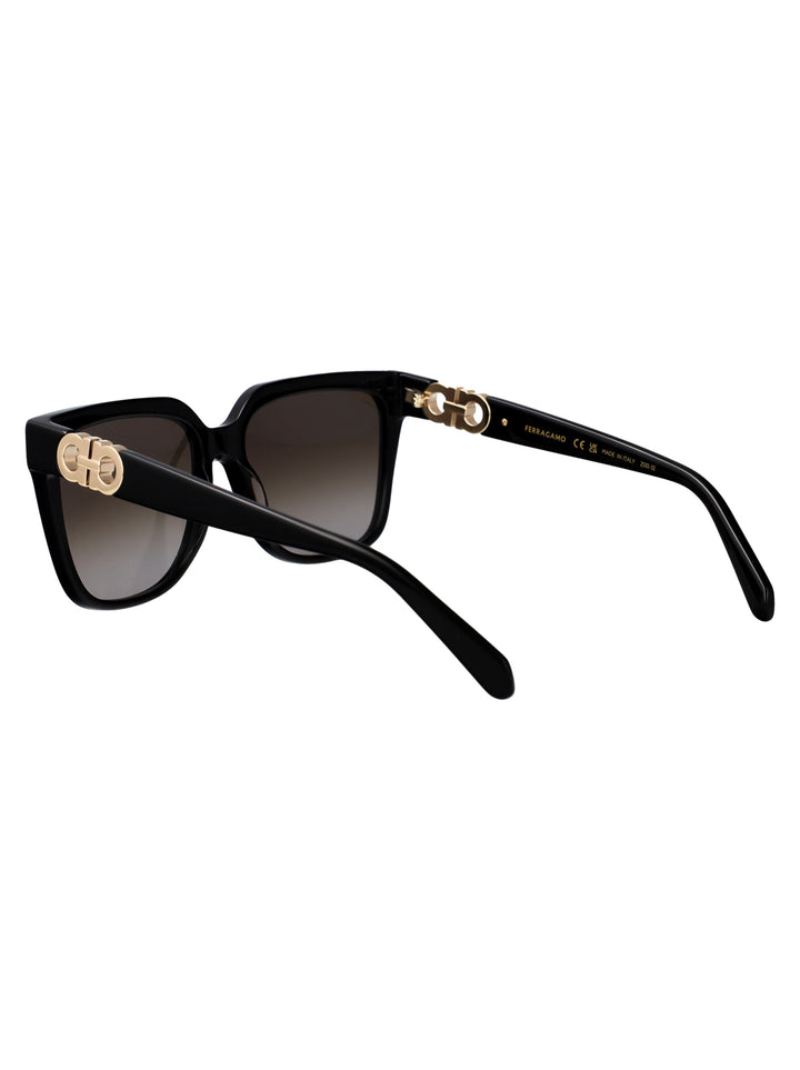 Salvatore Ferragamo SUNGLASSES - Black | ec67012cc0212a3ed01dca0b3c3adcafe78a1fd3