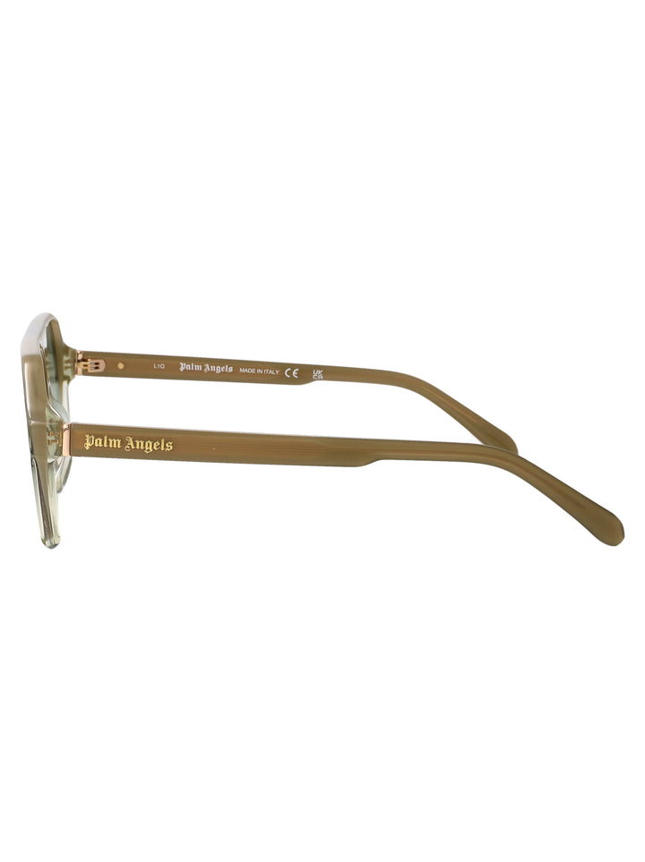 Palm Angels SUNGLASSES - Green | 32e556f1d6e01dbd7ef7eada94025e6f8839ab42