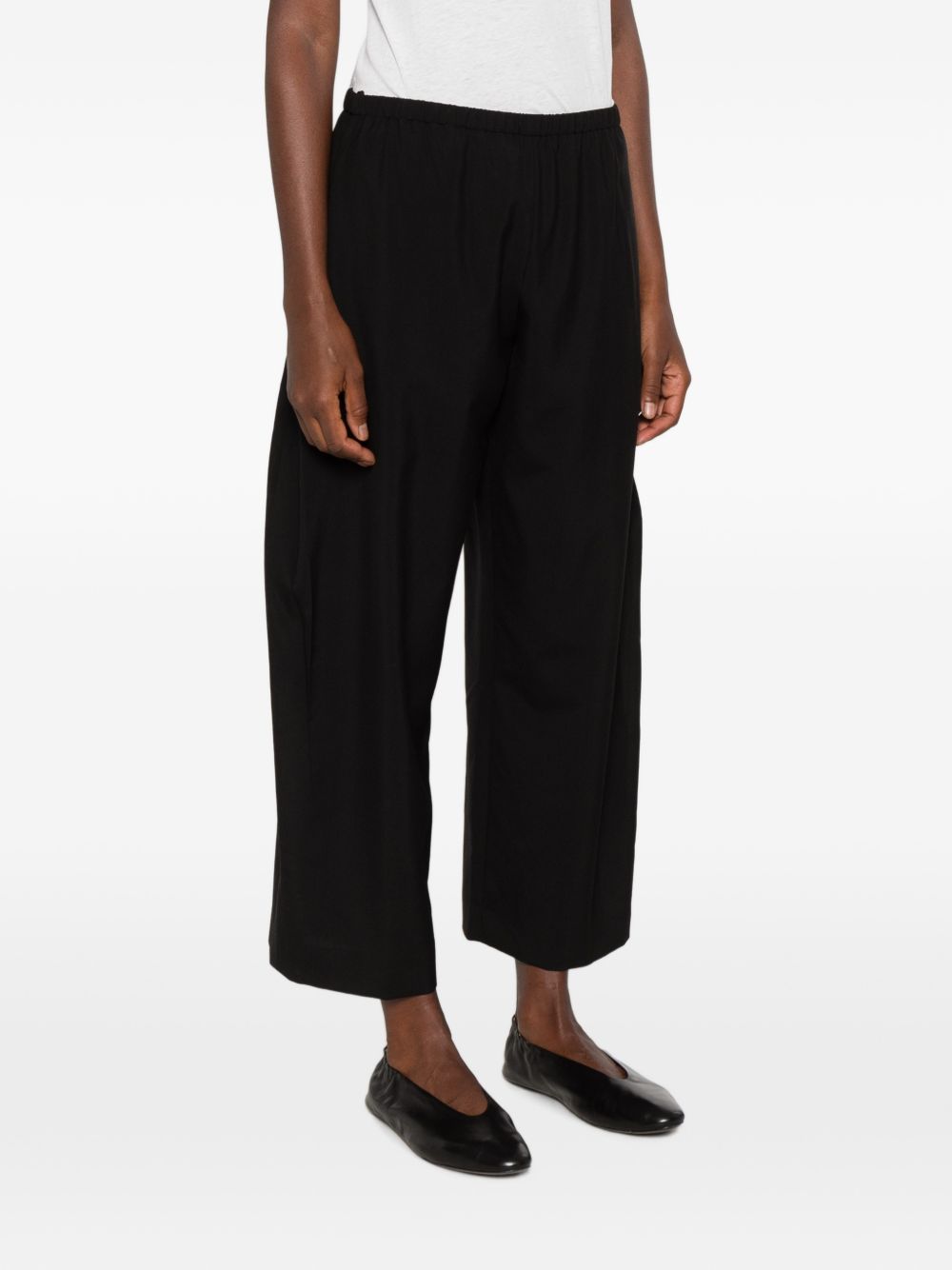 Khaite Trousers - BLACK | 0b7f40f0b6325bf2bcffbf2966824e9e656db760
