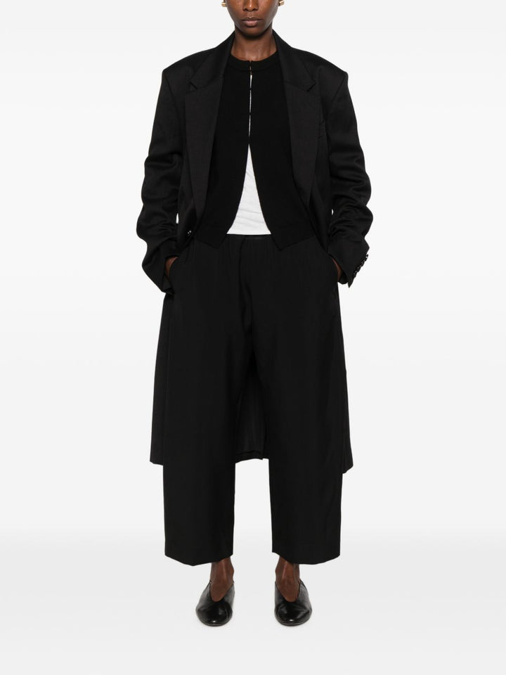 Khaite Trousers - BLACK | 6eecbc86b46a2077917f2f8764f8e4743d83f411