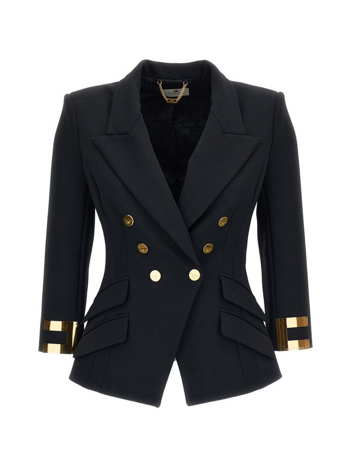 Elisabetta Franchi Jackets - BLACK | 83e1b12b6f8fdda31484107e405b70653fe0e910