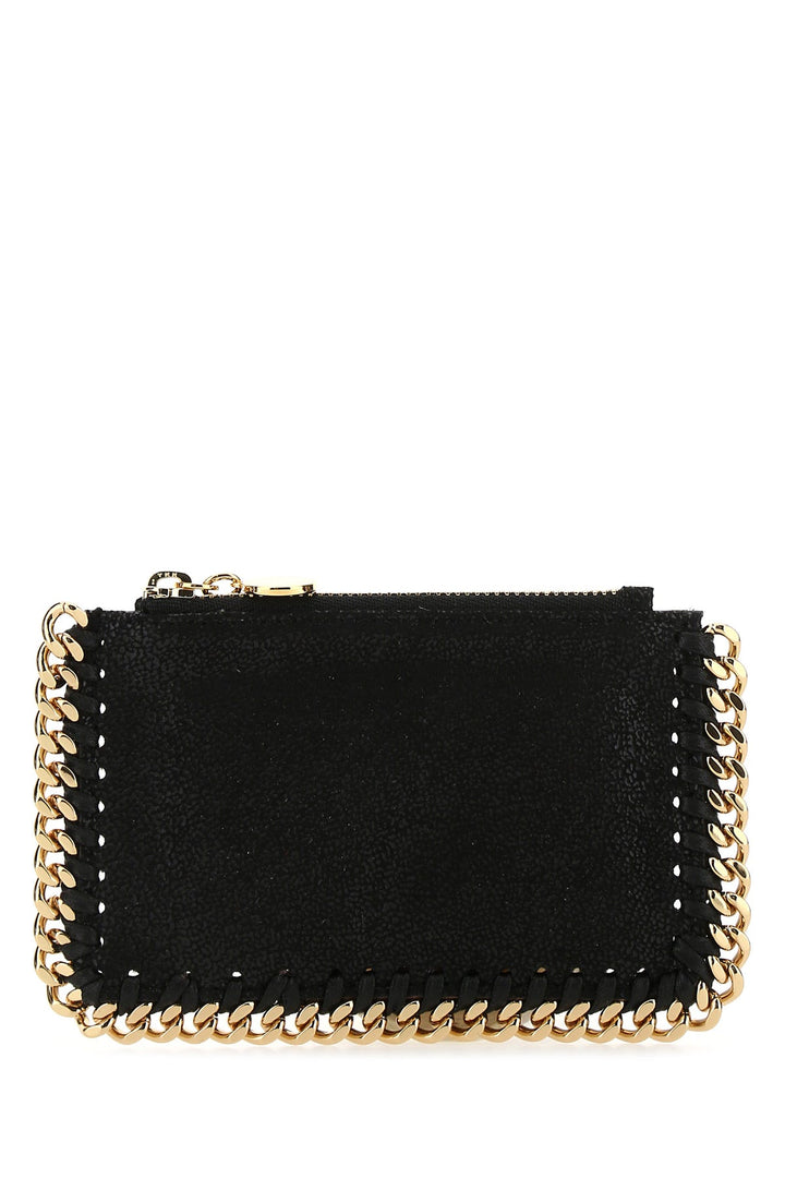 Black shaggy deer Falabella card holder