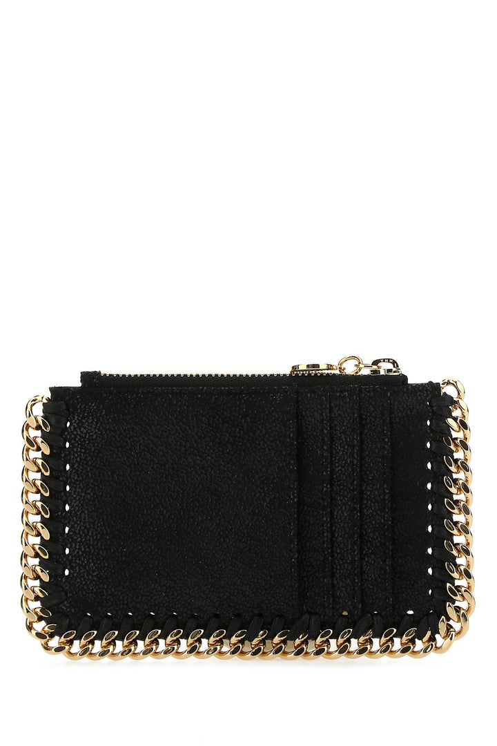 Black shaggy deer Falabella card holder