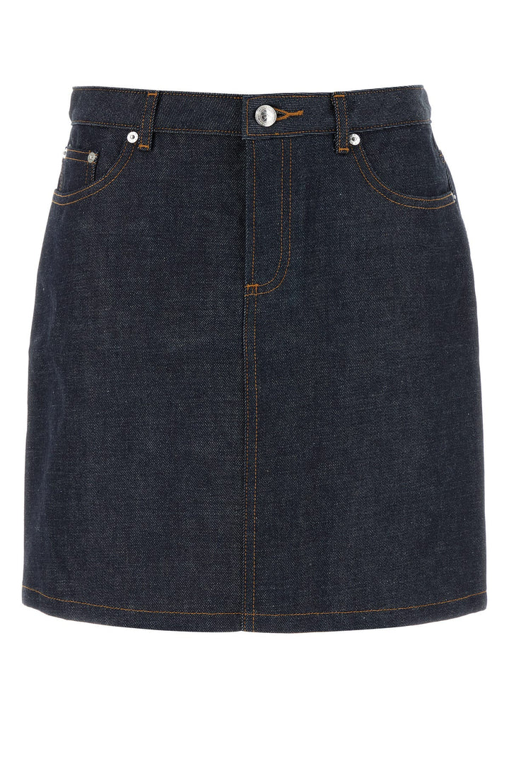 Denim Jupe mini skirt