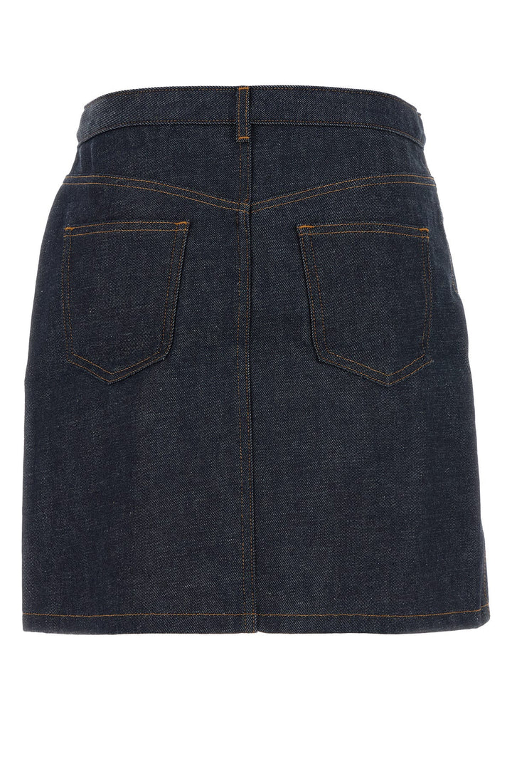 Denim Jupe mini skirt