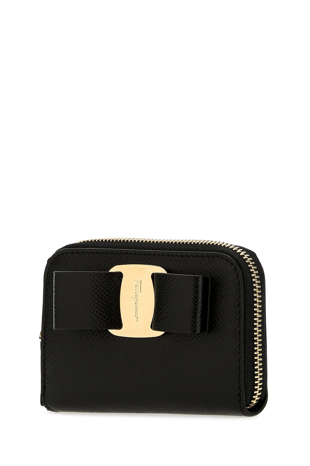 Black leather wallet