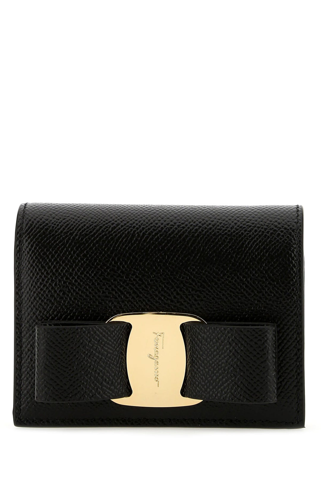 Black leather wallet