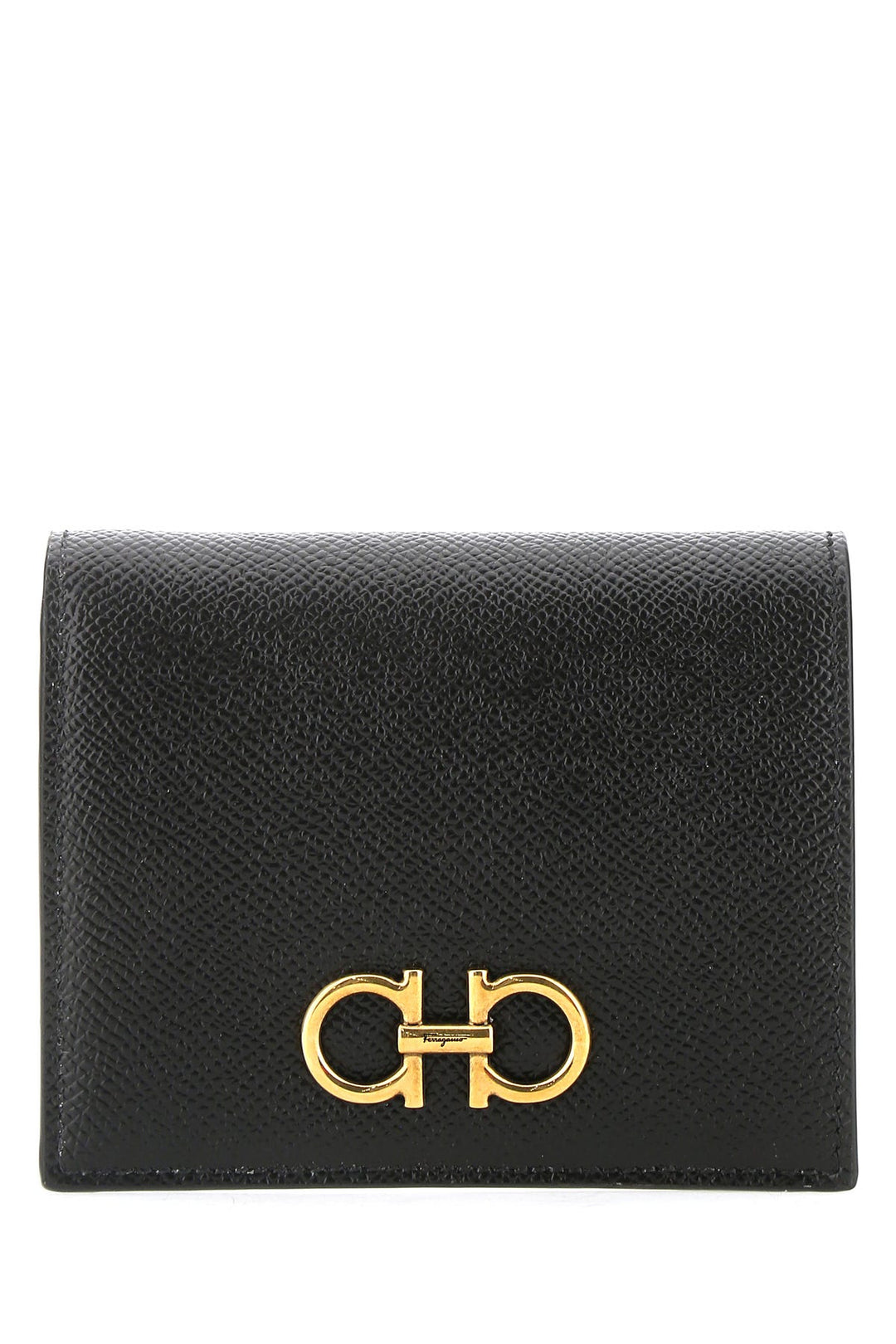 Black leather wallet