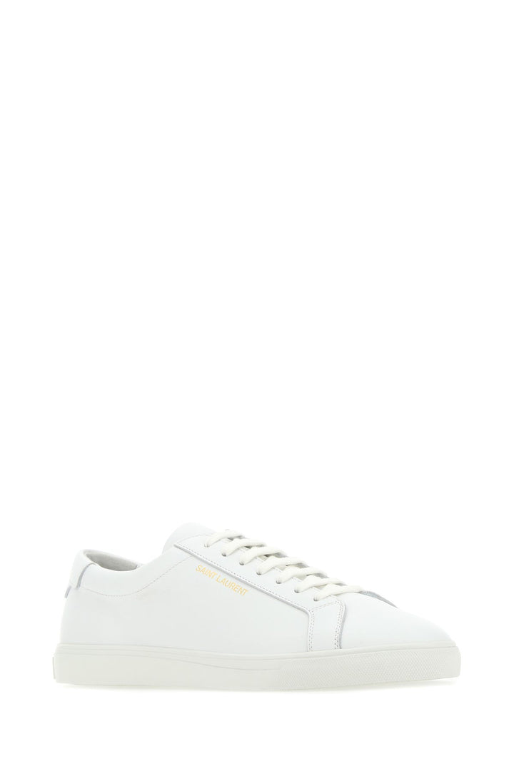 White leather Andy sneakers