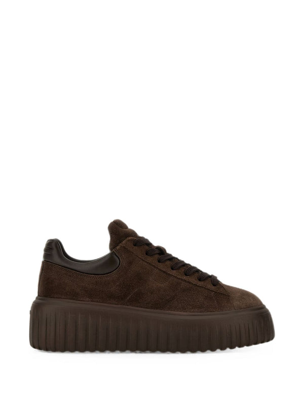 H-Stripes Leather Sneakers