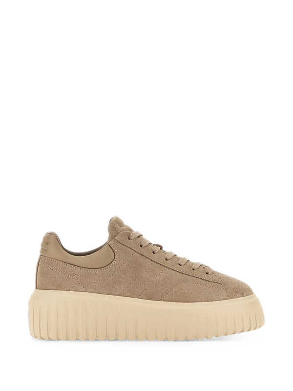 H-Stripes Leather Sneakers