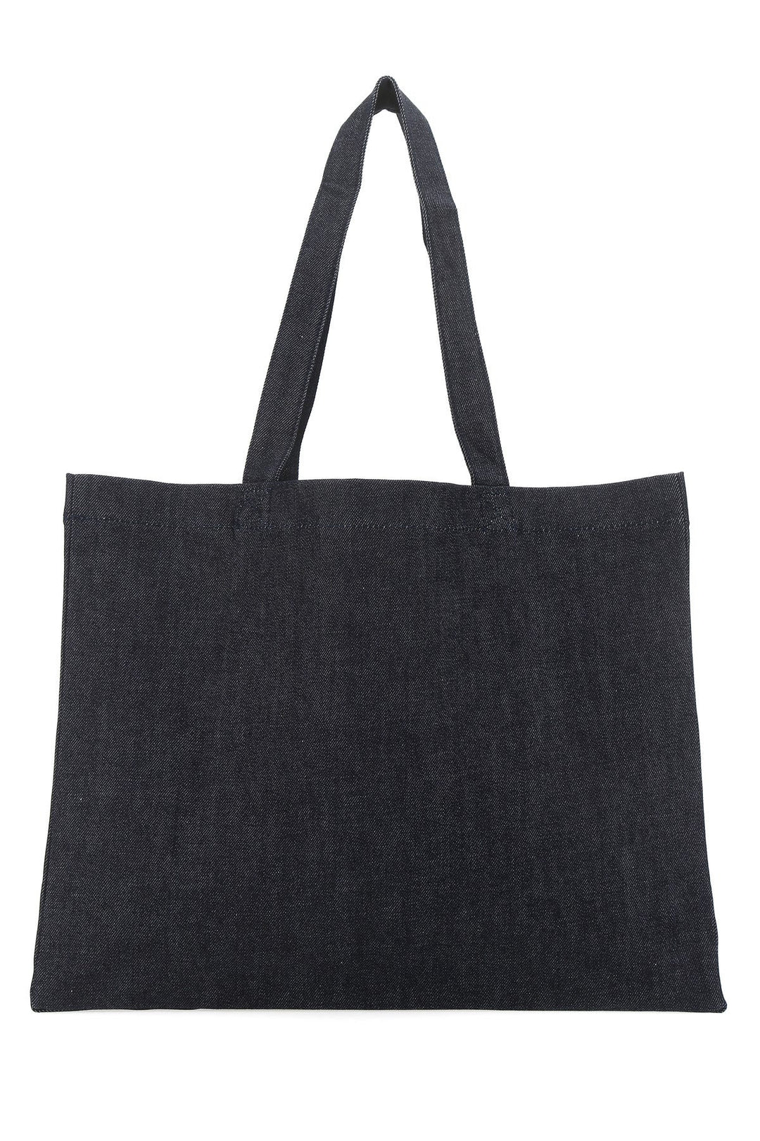 Denim shopping bag