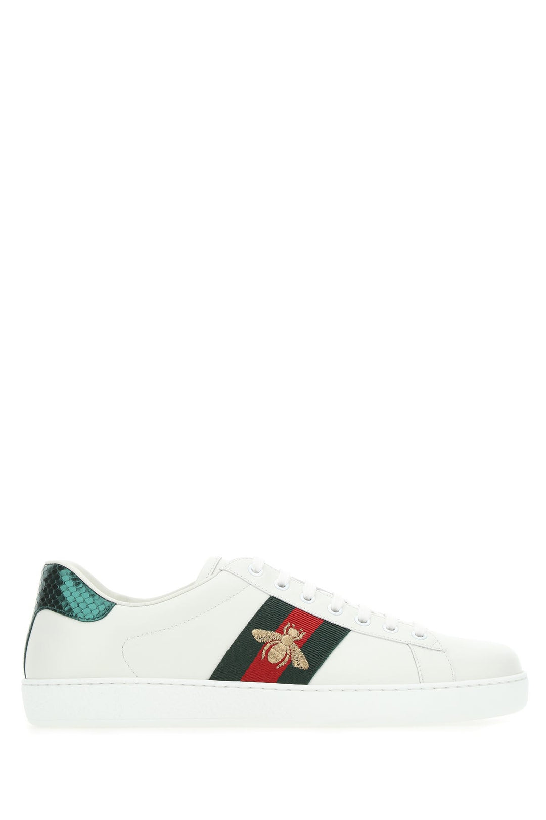 White leather Ace sneakers