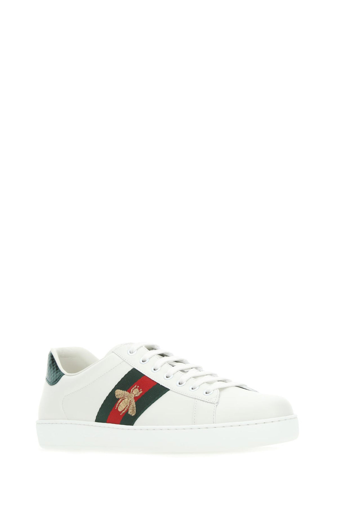 White leather Ace sneakers