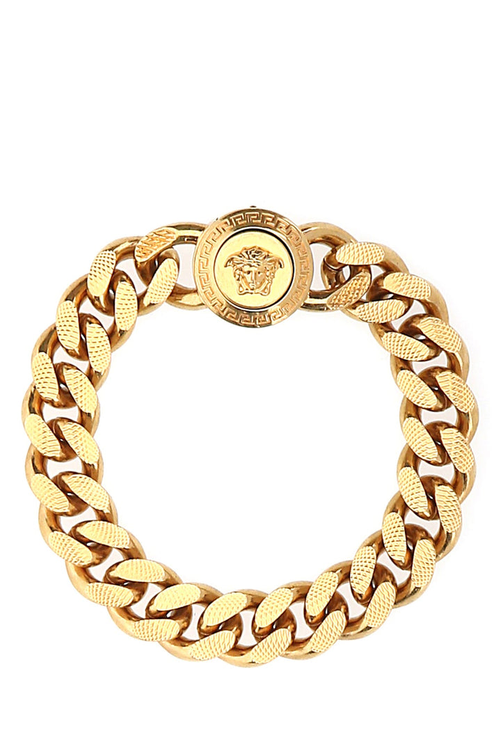 Gold metal bracelet