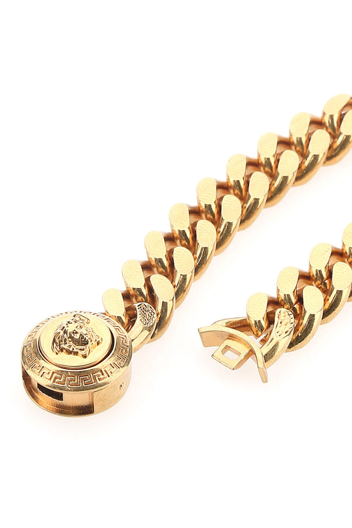 Gold metal bracelet