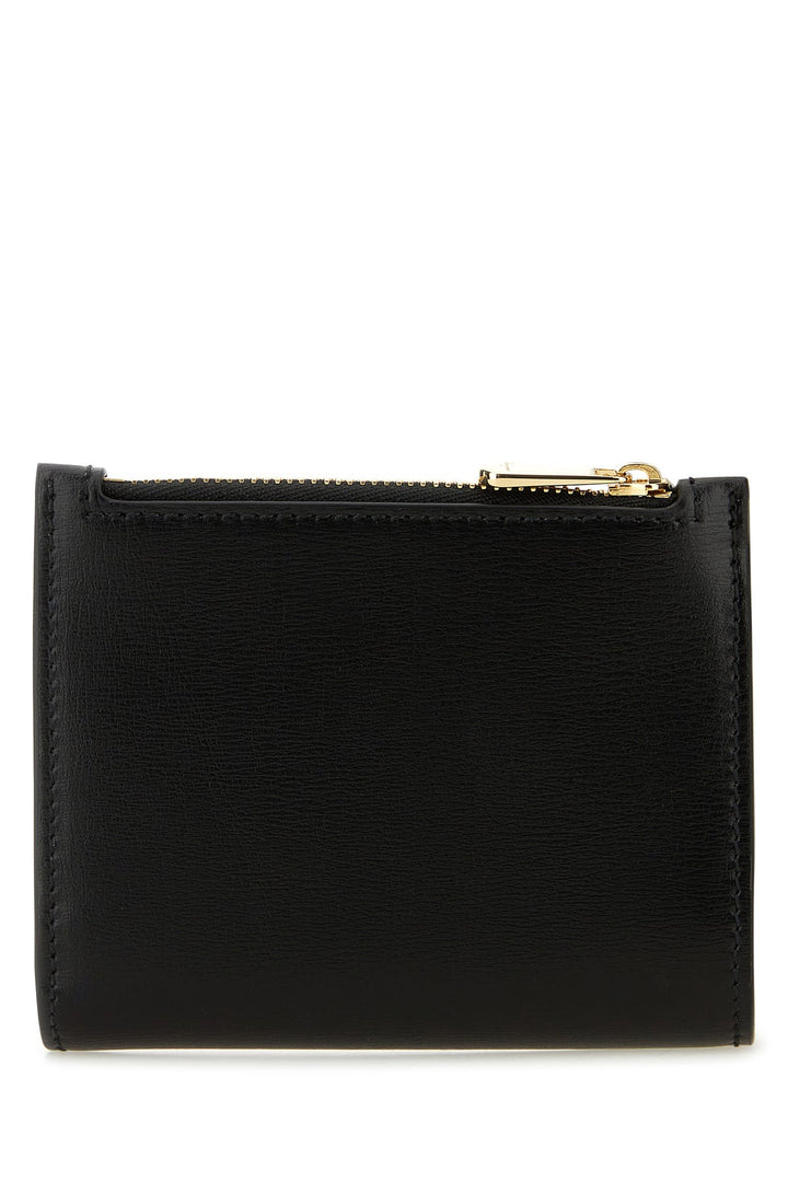 Black leather wallet