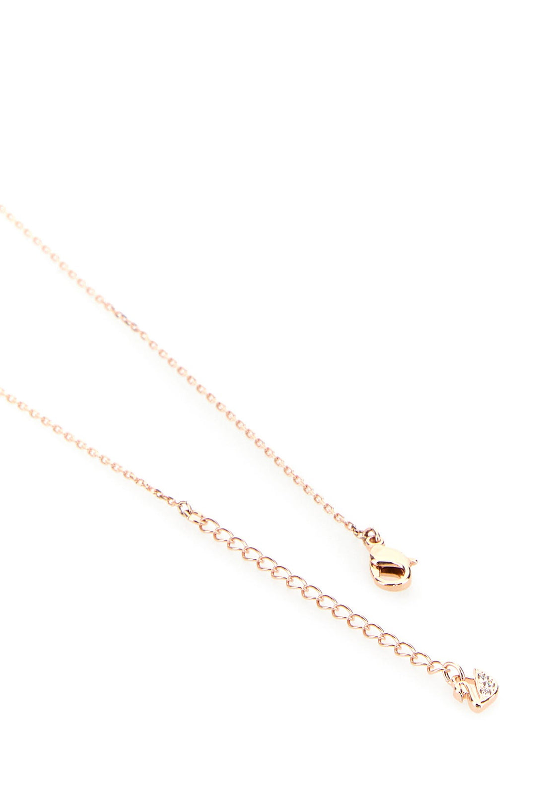 Rose gold metal Hyperbola necklace