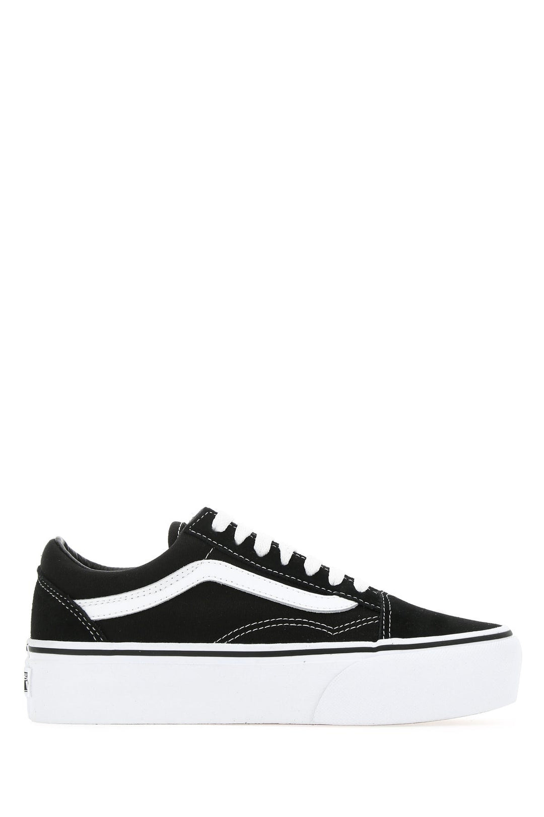 Black fabric Old Skool Platform sneakers