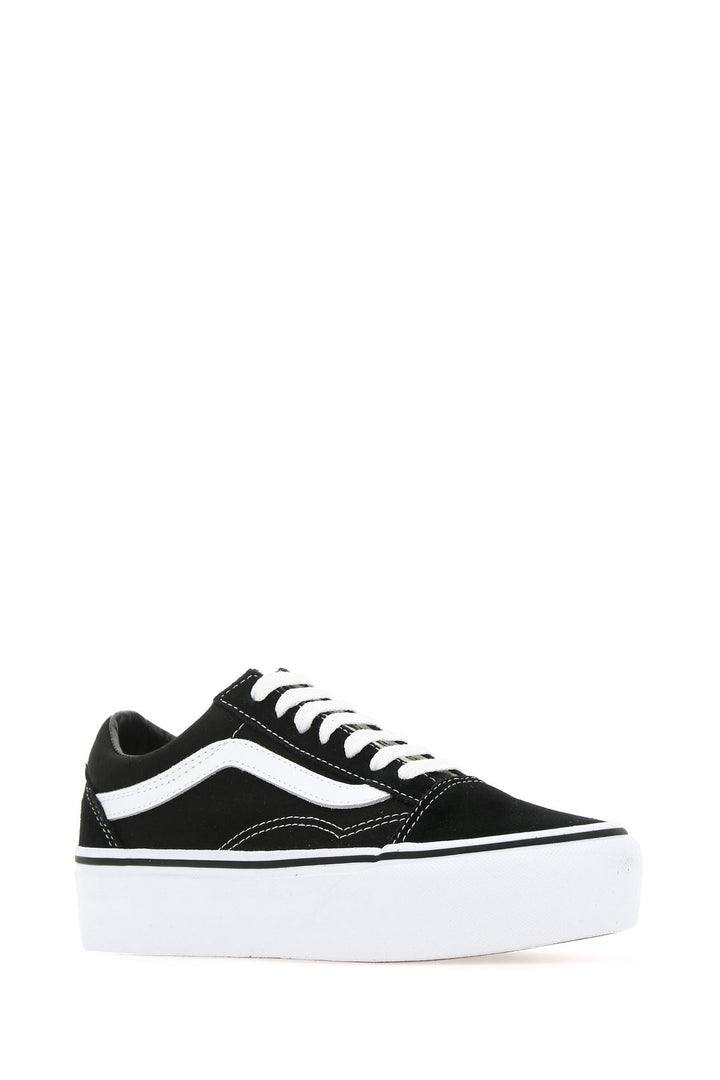 Black fabric Old Skool Platform sneakers