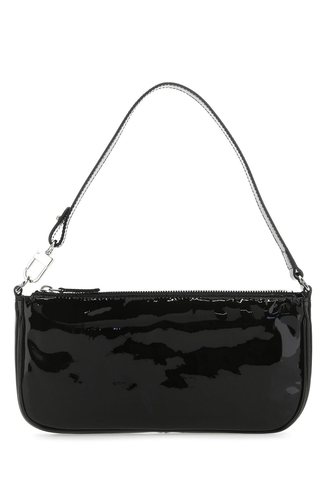 Black leather Rachel handbag