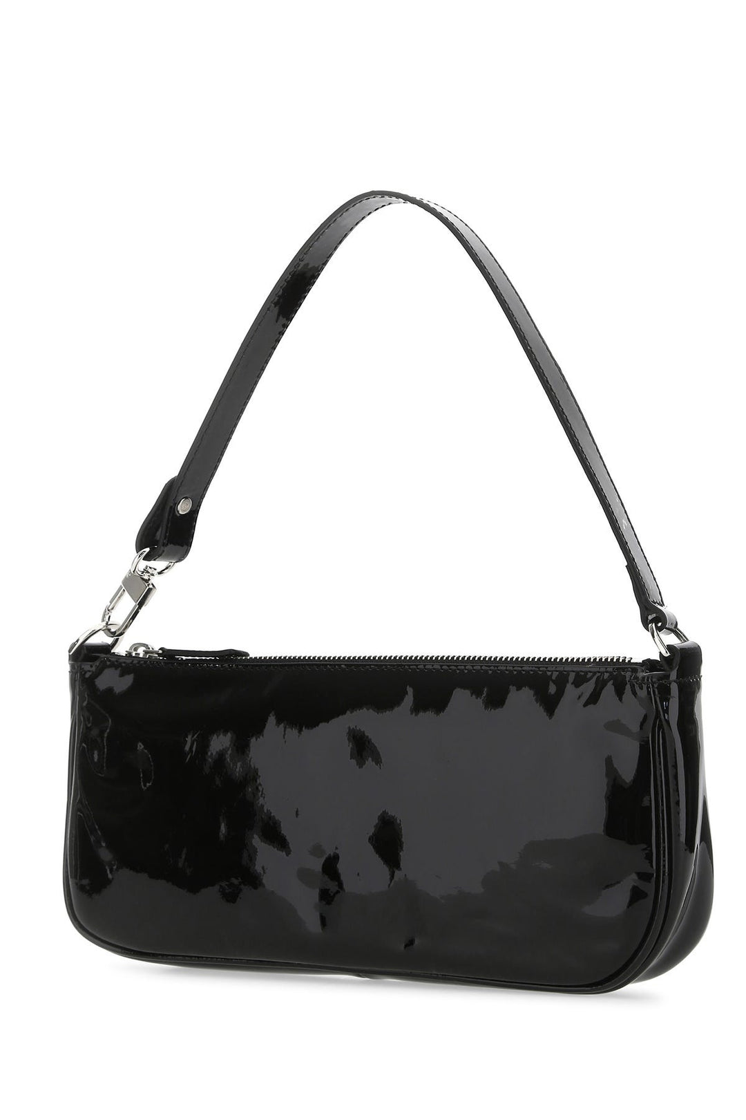 Black leather Rachel handbag