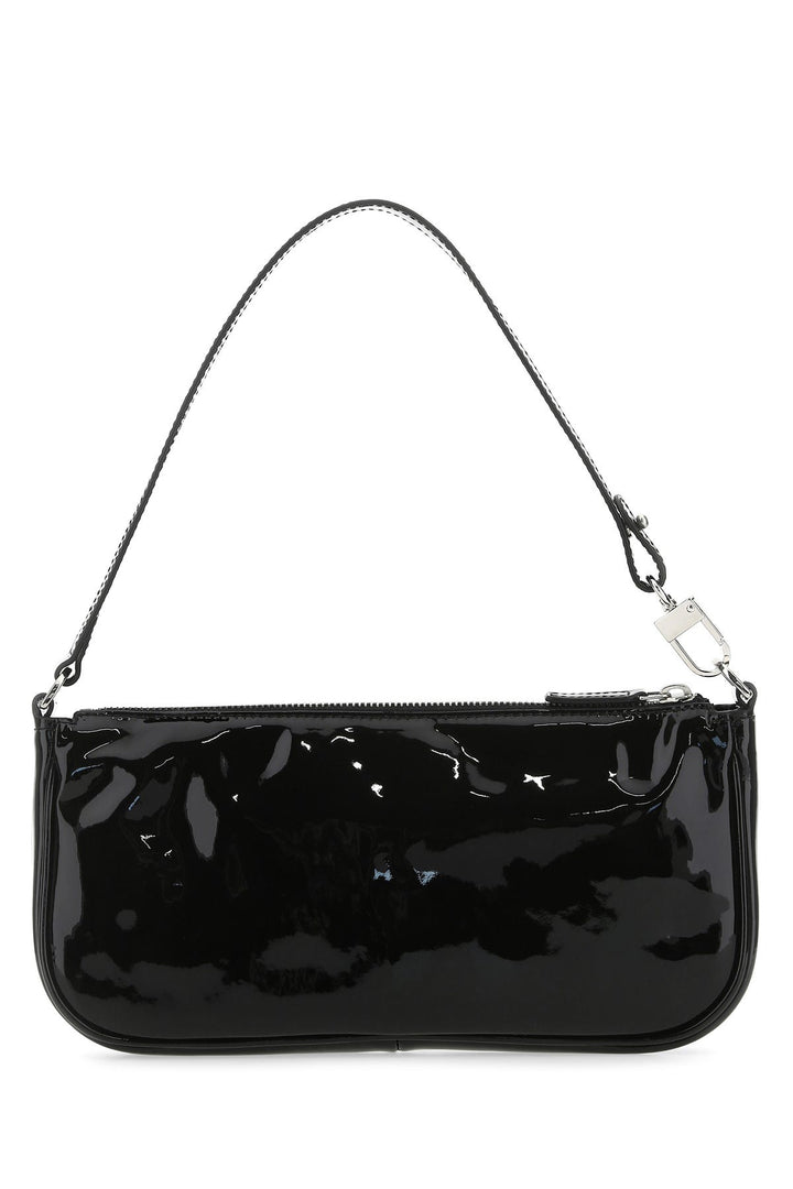 Black leather Rachel handbag