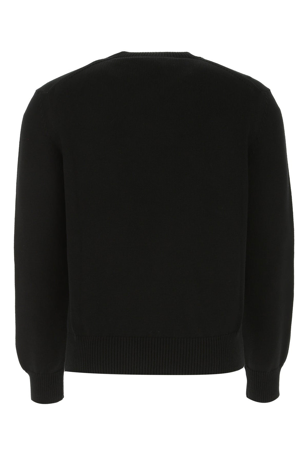 Black cotton sweater