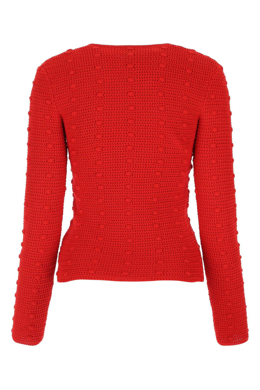 Red cotton sweater