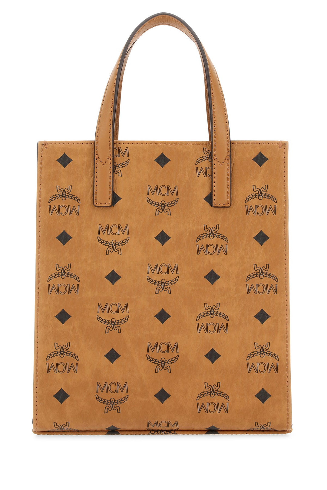 Printed canvas shopping bag