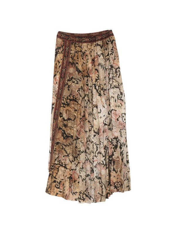 Printed Long Skirt