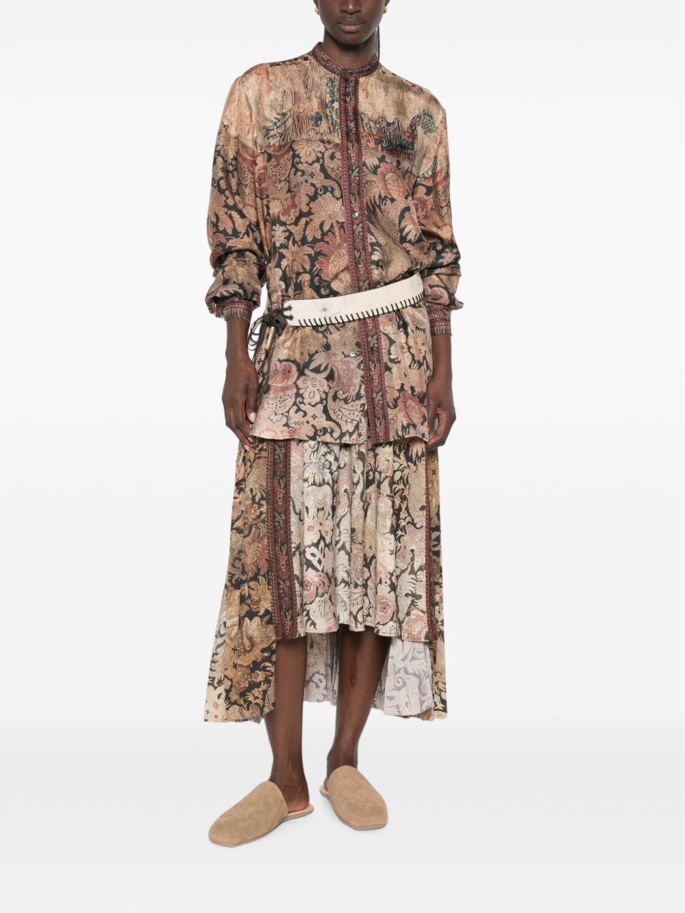 Pierre Louis Mascia Skirts - BROWN | 7977813600a37529800dba7f5bb24d5f62b5035a