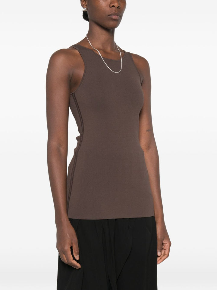 Toteme Pre Top - BROWN | f04f9820cd84596a401d1aac8e0466a2a13836b6