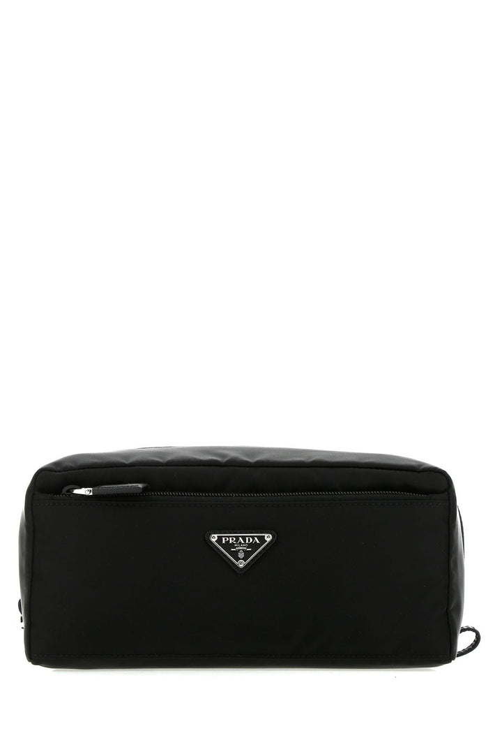 Black nylon beauty case