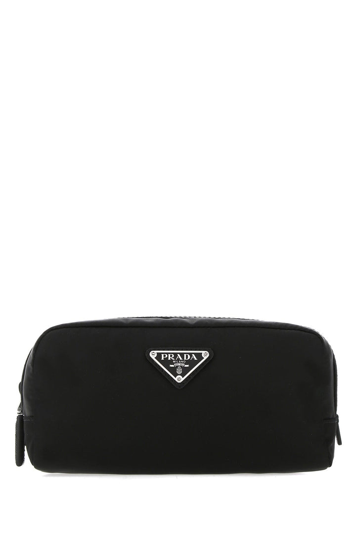 Black Re-nylon beauty case