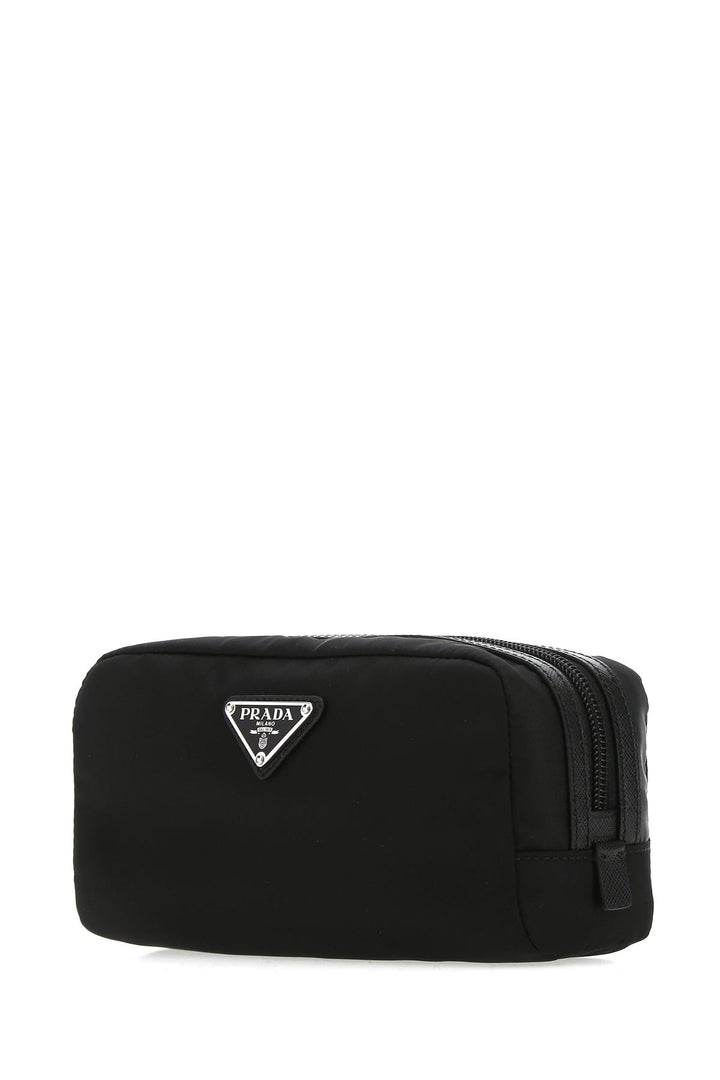 Black Re-nylon beauty case