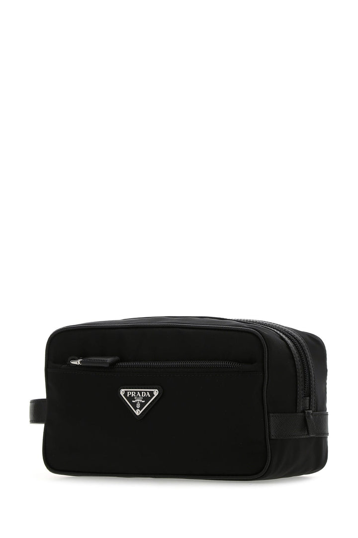 Black Re-Nylon beauty case