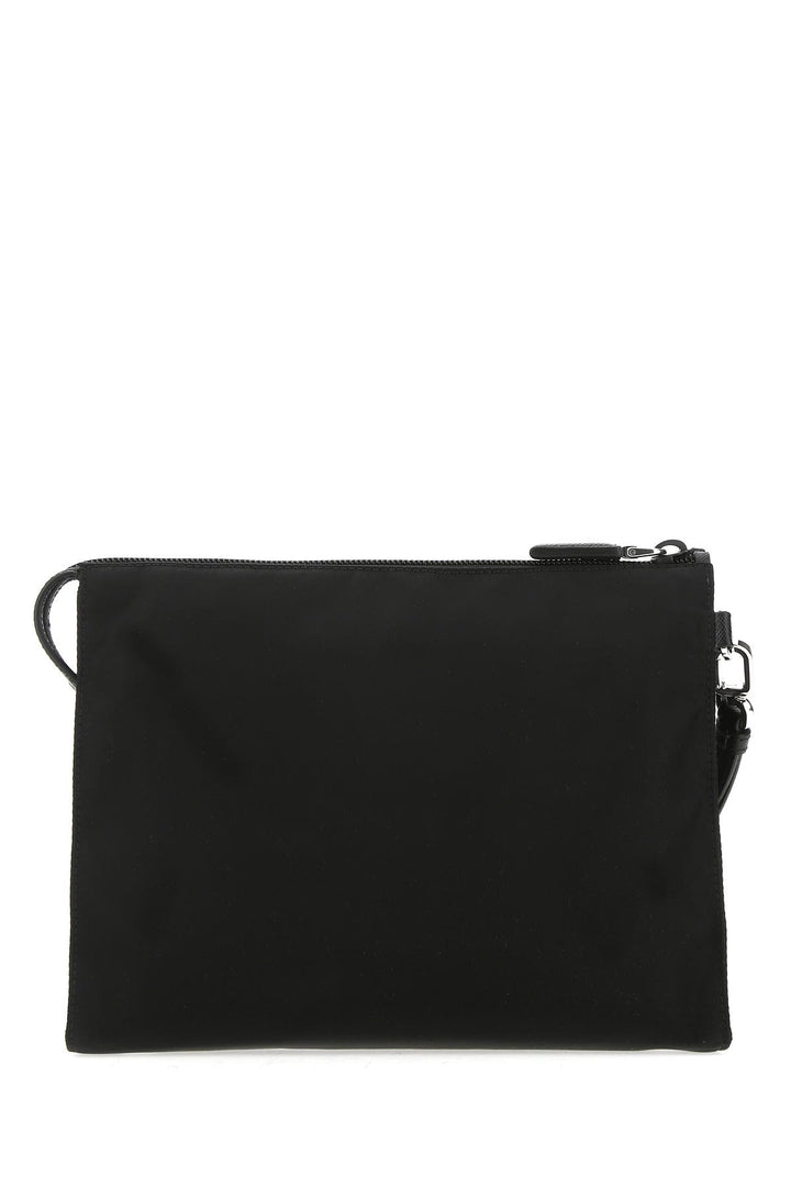 Black Re-nylon clutch