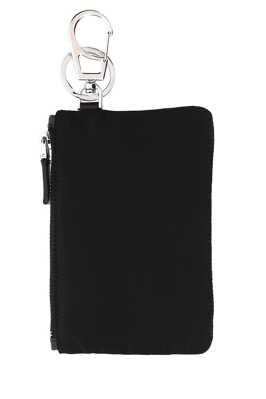 Black nylon key ring