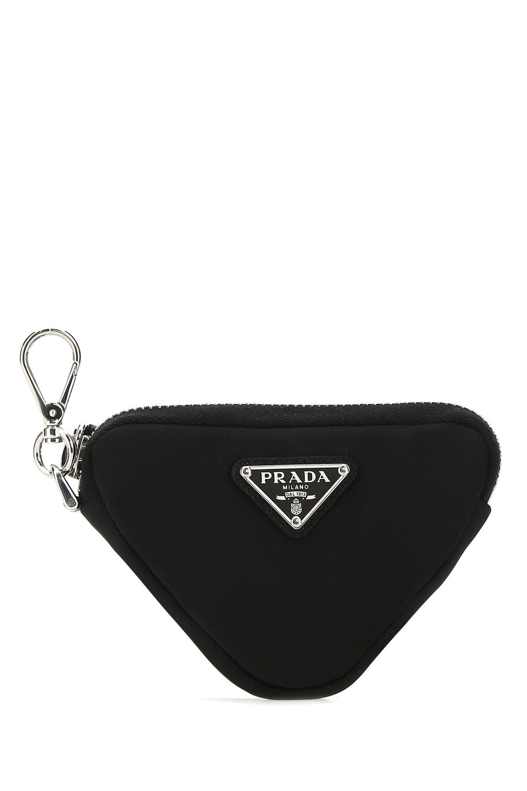 Black nylon Trick key chain