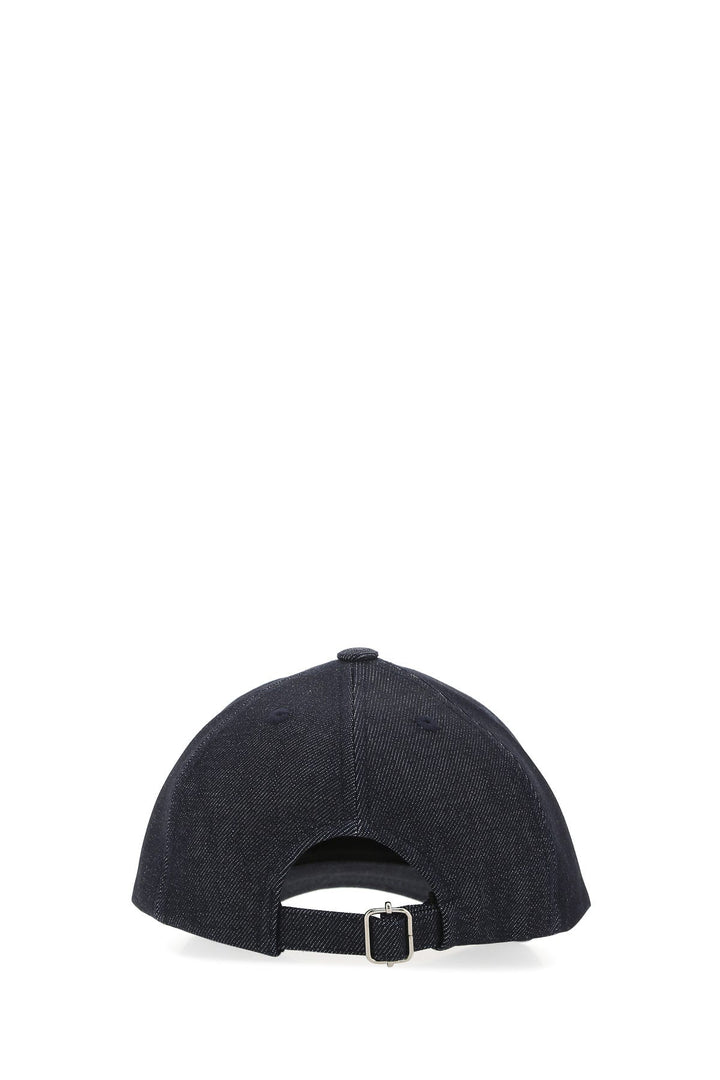 Denim baseball cap