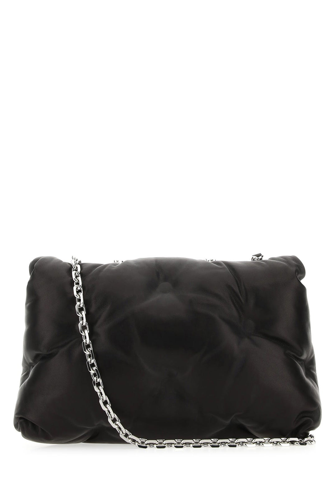 Black nappa leather medium Glam Slam shoulder bag