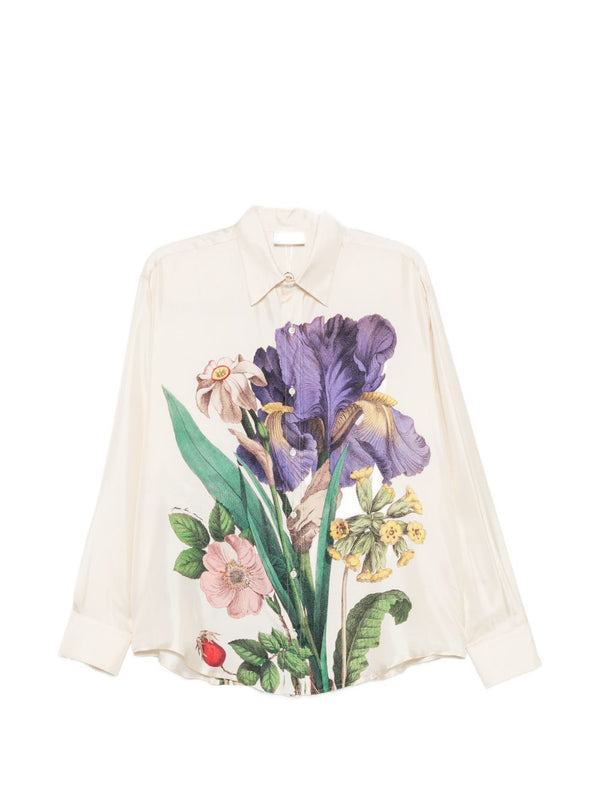 Printed Silk Shirt