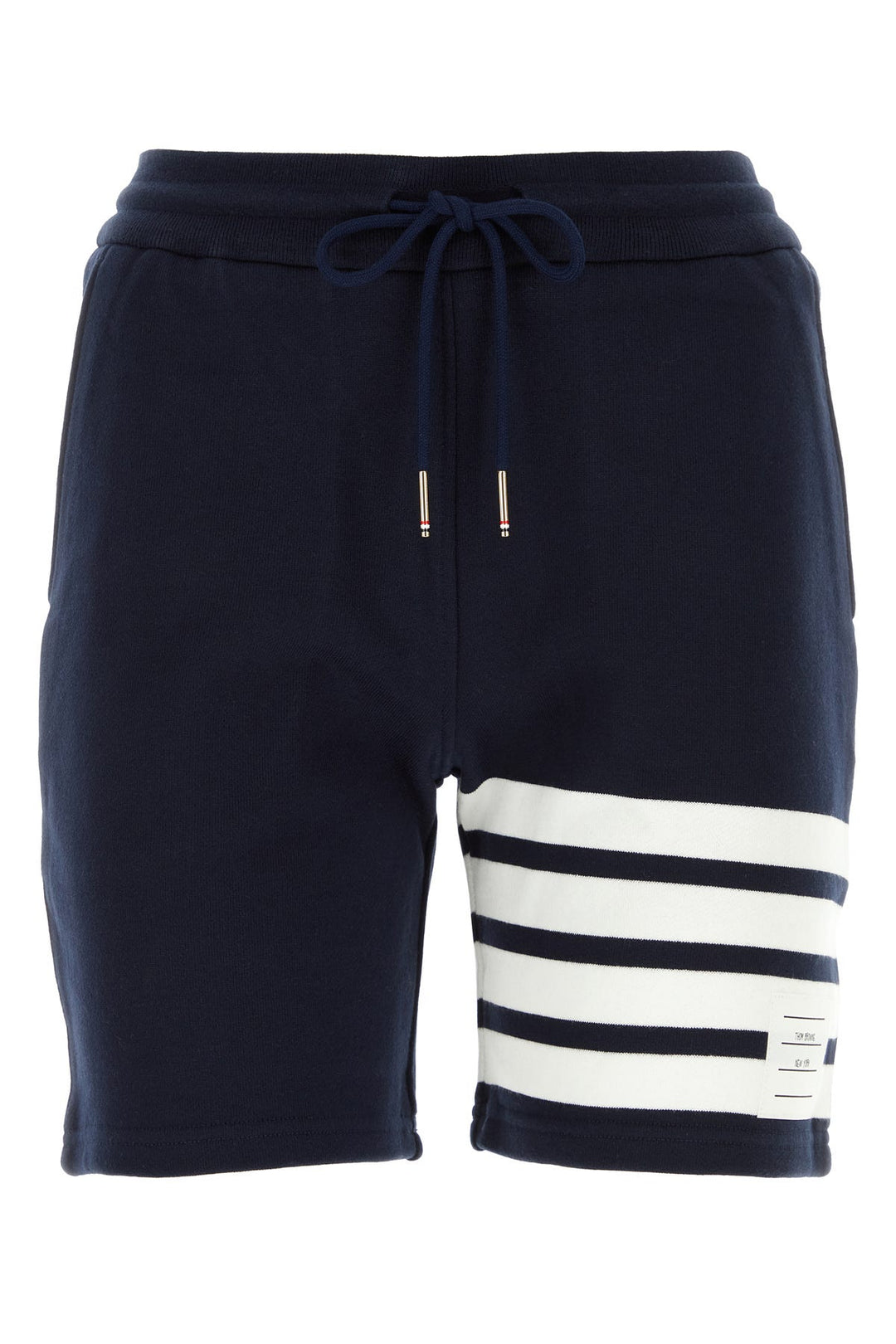 Navy blue cotton shorts